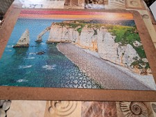 Très beau puzzle neuf Nathan des falaises d'Etretat, 70x50cm, N° 87630 3