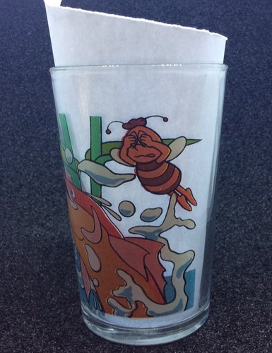 Verre moutarde maya - verre, a