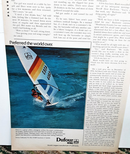 1981 dufour wing sailboard - wing,