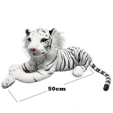 Géant Tigre Blanche Peluche