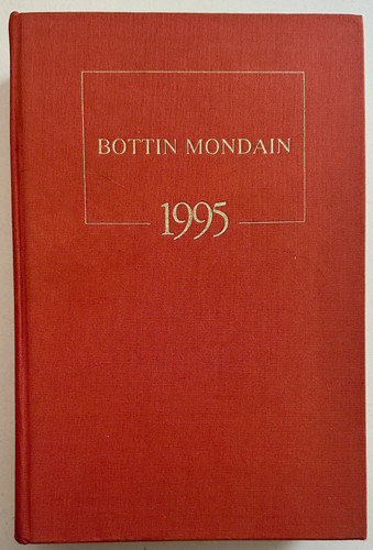 Bottin mondain 1995 très - .,