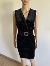 Robe noire et dorée neuve en