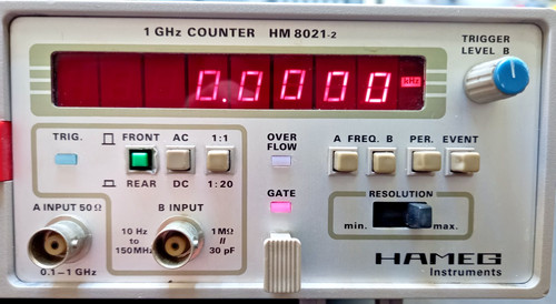 Hameg 8021 counter - hameg, hm