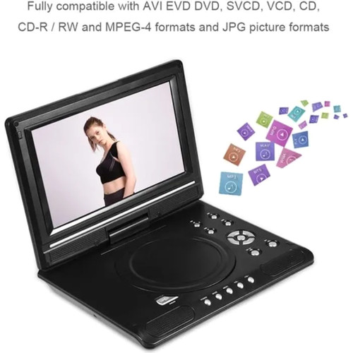 Lecteur dvd portable lcd - lecteur,
