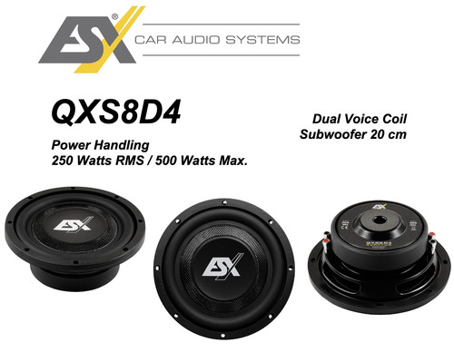 Subwoofer plat esx - plat,