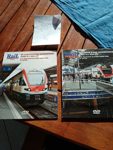 Lot dvd rail passion en - 2, dvd-rail