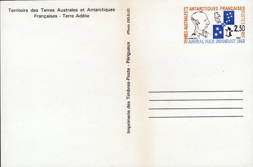 Taaf fsat entier postal terre - taaf,