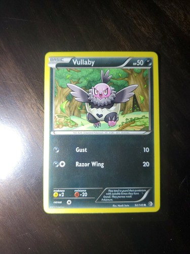 Pokemon vullaby 149 common - vullaby, 92/149
