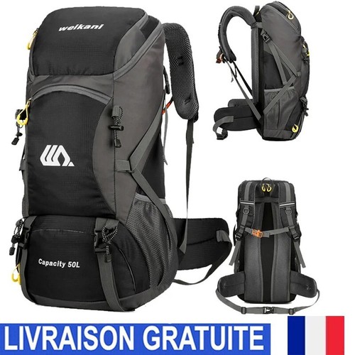 Sac dos randonnée 50l - dos,