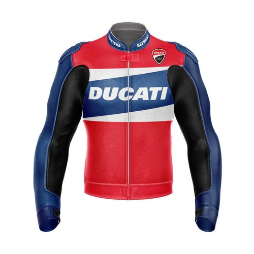 Ducati veste motard cuir - ducati,