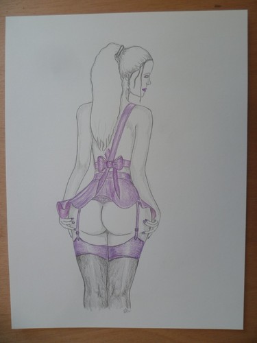 Dessin original portrait - original,