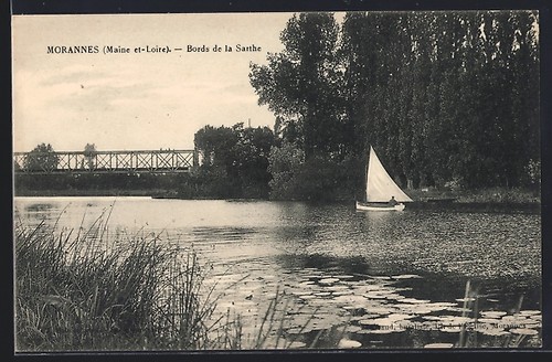 Cpa morannes bords la - cpa, de