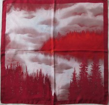 LANCEL   foulard 100% soie  en TBEG vintage  88 x 88 cm