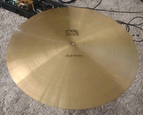 Vintage paiste 2002 flat - vintage,