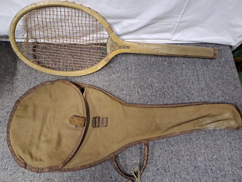 Raquette tennis vintage en - raquette, de