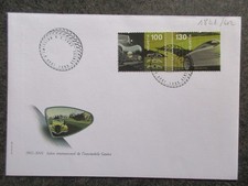 SUISSE timbre lettre FDC 1er jour SALON AUTOMOBILE en 2005 lot LK233