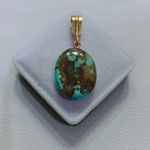 Pendentif ovale laiton - ovale,