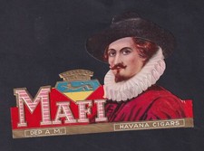 Ancienne étiquette Lytho   Cigar BN145947 Mafi Homme