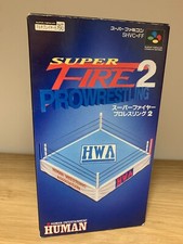 * SUPER  FIRE PROWRESTLING 2 JAP NINTENDO SUPER FAMICOM SFC NTSC  *