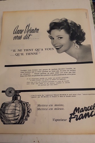 Publicite vaporisateur parfum - publicite,