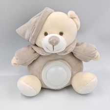 Doudou veilleuse ours gris