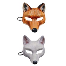 Masque de renard d'Halloween
