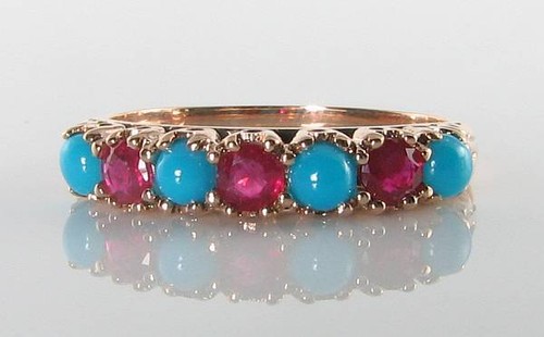 Bague eternity rose 9k - rose,