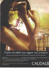 PUBLICITE  ADVERTISING 2008  CAUDALIE cosmétiques produit de beauté
