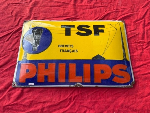 Plaque emaille publicitaire - plaque,