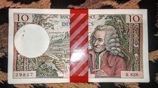 Billets 10 Francs Voltaire