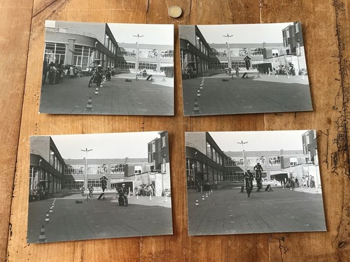 Photographie ancienne moto - de,
