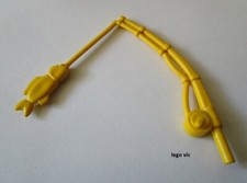 Lego 4327 Fabuland Fishing Rod Yellow Canne Pêche Jaune 3680 3717 3701 3781 A27