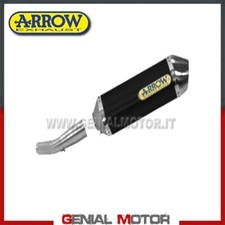 Pot D'Echappement + Raccord Arrow Race Tech Alu Noir Suzuki Sv 650 2020 20