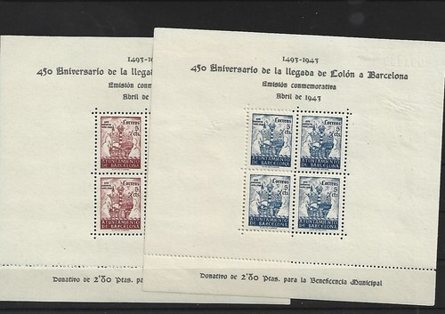 Barcelona edifil mnh - edifil,