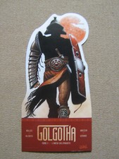 RARE PLV "GOLGOTHA"Enrique BRECCIA-librairie année 2021 (spirou,Pilote,Tintin)