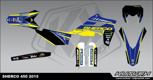 Kit deco sherco - deco,