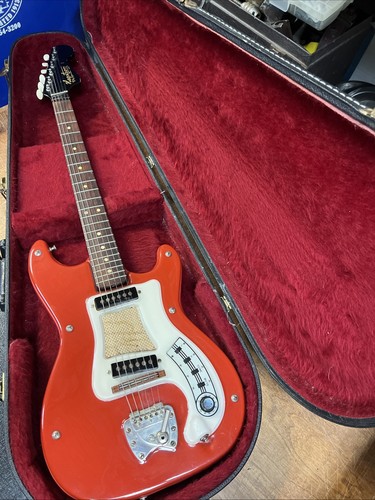 Red rare vintage hagstrom - vintage,