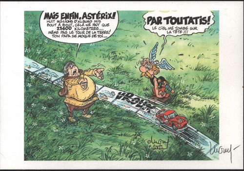 Libris hommage asterix et - hommage,