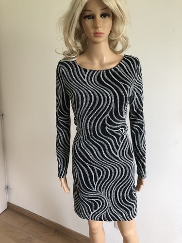Robe pailletée noire - , et