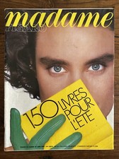 MADAME FIGARO Juin 1987 - Mode