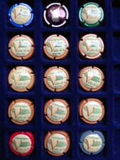 15 Capsules Champagne Vallée de la Marne N°12, 13, 14, 19, 21 à 26, 28 à 31