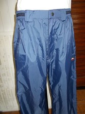 Pantalon imperméable à scratch bleu Mc Kinley XL 44/46 taille elastique logo