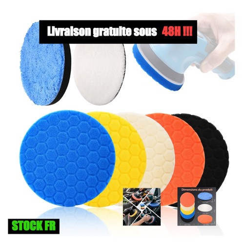 Kit tampons polissage - kit, 7