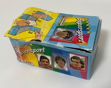 EMPTY BOX BOITE VIDE PANINI SUPERSPORT 86 ITALIAN VERSION 1986
