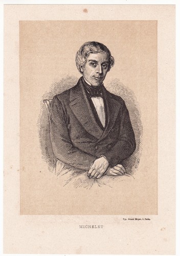 Portrait jules michelet - portrait,