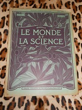 REVUE - LE MONDE ET LA SCIENCE