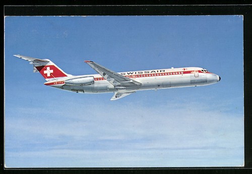 Carte postale avion 32 - avion, dc-9-32
