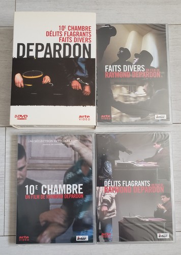 Coffret lot dvd depardon - lot,