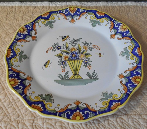 Ancienne assiette faience - ancienne,