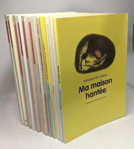 Livres ecole des - 12, "ecole